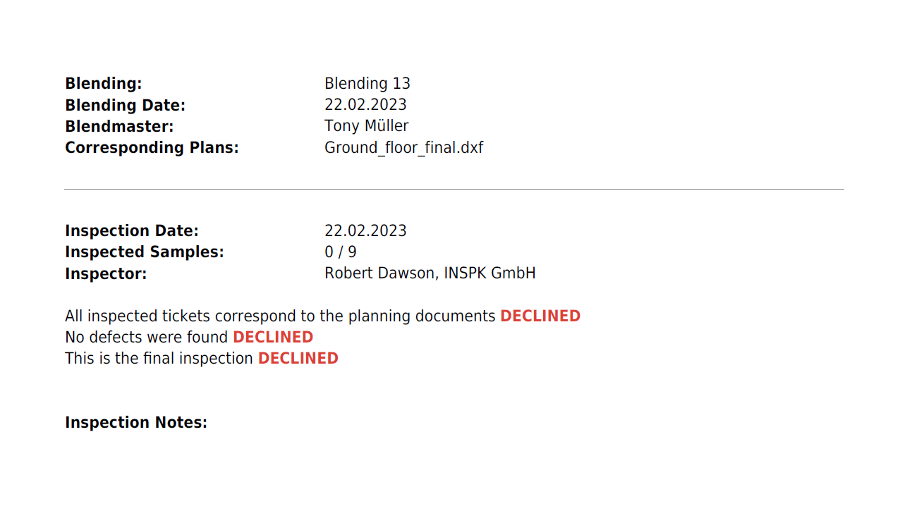 DDL Prüfbericht als PDF Download